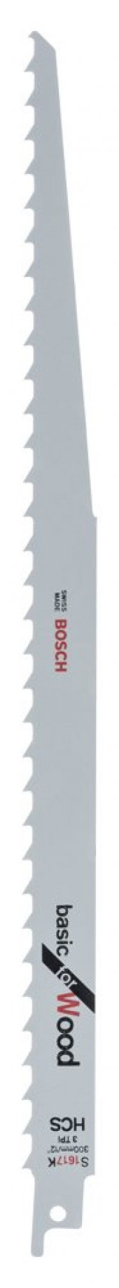 Bosch - Basic Serisi Ahşap için Panter Testere Bıçağı S 1617 K - 5li - 3