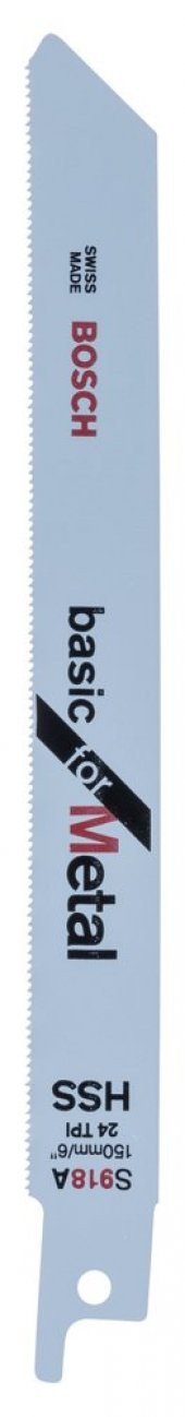 Bosch - Basic Serisi Metal için Panter Testere Bıçağı S 918 AF - 5li - 2