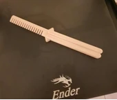 Byr3D Valorant : Yoru Kelebek Tarağı (Tek Parça) T5241846 Sadece Plastik Aparattır - 3