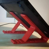 Byr3D Katlanabilir Dizüstü Standı  T2345997 Sadece Plastik Aparattır - 5