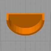 Byr3D Duş Perdesi Çubuk Tutucu T2324897 Sadece Plastik Aparattır - 2