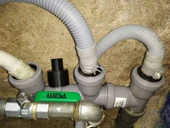 Byr3D Ht Dn40 Abwasser Adaptörü Çamaşır Makinesi Kanalizasyon Adaptörü T2317173 Sadece Plastik Aparattır - 1