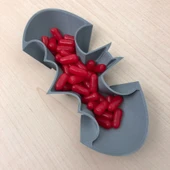 Byr3D Batman 1989 Logosu Şekerlik Kasesi T4625091 Sadece Plastik Aparattır - 1