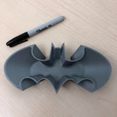 Byr3D Batman 1989 Logosu Şekerlik Kasesi T4625091 Sadece Plastik Aparattır - 3