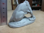 Byr3D Yılanı Ezen Aslan (Antoine-Louis Barye) T2446189 Sadece Plastik Aparattır - 3