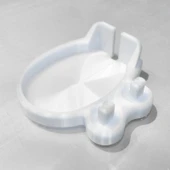 Byr3D  Diş Fırçası Tutucusu/Stant (Tek Parça) T3085386 Sadece Plastik Aparattır - 2