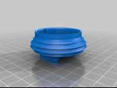 Byr3D Noel Çelengi Dekorasyonu Ml Için Mumluk (39,9 Mm Çaplı Bardak) T1918859 Sadece Plastik Aparattır - 2