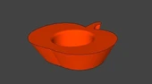 Byr3D Balkabağı Çay Işığı T2563105 Sadece Plastik Aparattır - 2