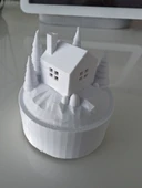 Byr3D Çay Işığı Sahnesi - 01 T1155632 Sadece Plastik Aparattır - 3