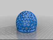 Byr3D Tealight Tutucu Twist Kase T3406571 Sadece Plastik Aparattır - 1