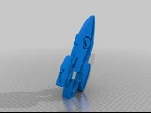 Byr3D Masaüstü Roket T565383 Sadece Plastik Aparattır - 1