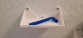 Byr3D Küçük Banyo Rafı T5542534 Sadece Plastik Aparattır - 1
