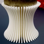 Byr3D Fantastik Mumluk "The Curve" -  3In Sütun Mumlar T6193357 Sadece Plastik Aparattır - 3