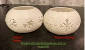 Byr3D Remixed - Noel Çay Işık Mumluk T5655273 Sadece Plastik Aparattır - 1