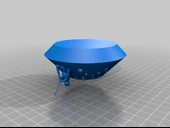 Byr3D Balıkçı Adam Çay Mumluğu #Makeitfloat T916389 Sadece Plastik Aparattır - 1