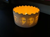Byr3D Game Of Thrones - Lamba Litofan T3565663 Sadece Plastik Aparattır - 2