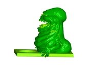 Byr3D Ghostbusters Slimer Tealight Mumluk (Desteksiz) T3882000 Sadece Plastik Aparattır - 1