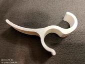 Byr3D Banyo Radyatörü Havlu Kancası 18,2Mm T4708641 Sadece Plastik Aparattır - 3