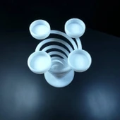 Byr3D Çay Mumluk T3209230 Sadece Plastik Aparattır - 1