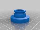 Byr3D Kolay Temizlenebilir Klozet Kapağı Cıvata Adaptörü T1522799 Sadece Plastik Aparattır - 1