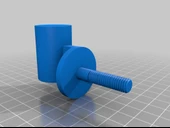 Byr3D Klozet Kapağı Yedek Parçası T2178655 Sadece Plastik Aparattır - 1