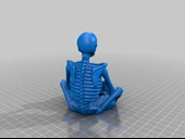 Byr3D İskelet Mumluk T1342681 Sadece Plastik Aparattır - 1