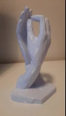 Byr3D Aşıkların Eli Heykeli P800759 Sadece Plastik Aparattır - 2