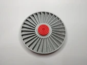 Byr3D Jet Turbine Fan Fidget Spinner Sadece Plastik Aparattır - 1