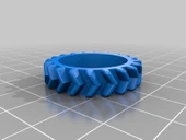 Byr3D Mini Dh Geared Fidget Spinner Sadece Plastik Aparattır - 3