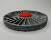 Byr3D Jet Turbine Fan Fidget Spinner Sadece Plastik Aparattır - 3