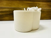 Byr3D Pamuklu Çubuklar Ve Diskler İçin Dokulu Stand T6055912 Sadece Plastik Aparattır - 2