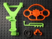 Byr3D Xbox One Controller Mini Wheel Sadece Plastik Aparattır - 2