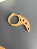 Byr3D Keyrambit Anahtarlık M170286 Sadece Plastik Aparattır - 1