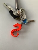 Byr3D Ejderha Kolye, Anahtarlık  M131582 Sadece Plastik Aparattır - 1