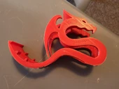 Byr3D Ejderha Telefon Tutucu T4128842 Sadece Plastik Aparattır - 1
