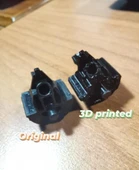 Byr3D Opel / Vauxhall Astra H Direksiyon Düğmesi Yedek Parça (Ön Yüz Germe 2004-2006) Gri 4759824 (2 Adet) Sadece Plastik Aparattır thumbnail 5