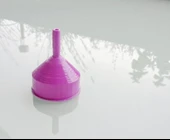 Byr3D Küçük Şişeler İçin Küçük Huni Mor 931482 Sadece Plastik Aparattır - 1