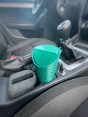 Byr3D Araba Çöp Kutusu Yeşil 6522956 Sadece Plastik Aparattır - 1