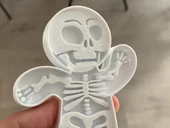Byr3D İskelet Kurabiye Kesici, Kurabiye Kalıbı T655727 Sadece Plastik Aparattır - 1