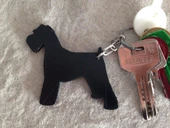 Byr3D Schnauzer Anahtarlık Siyah 217513 Sadece Plastik Aparattır - 1