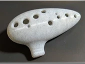 Byr3D 12 Delikli Ocarina Beyaz 2798487 Sadece Plastik Aparattır - 1