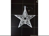 Byr3D Yılbaşı Ağacı Süsü Sallanan Dönen Yıldız Beyaz 1916114 Sadece Plastik Aparattır thumbnail 2