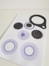 Byr3D Spirograf Siyah 905849 Sadece Plastik Aparattır thumbnail 4