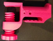 Byr3D Kulaklık Tutucu, Sabitlenebilir Kulaklık Standı Pembe 1657541 Sadece Plastik Aparattır - 5