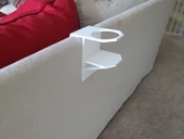 Byr3D İkea Ektorp Kanepe Bardak Tutucu, Bardaklık Beyaz 3795538 Sadece Plastik Aparattır - 2