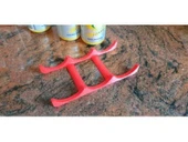 Byr3D Buzdolabı Cam Şişesi Rafı Turuncu 829735 Sadece Plastik Aparattır thumbnail 2