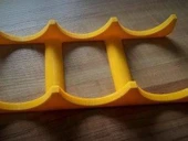 Byr3D Buzdolabı Cam Şişesi Rafı Turuncu 829735 Sadece Plastik Aparattır thumbnail 3