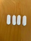 Byr3D Klozet Kapağı Ayakları Beyaz 3170360 (4 Adet) Sadece Plastik Aparattır - 1