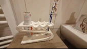 Byr3D Diş Fırçası Tutucu 3 Fırça İçin Beyaz 5151237 Sadece Plastik Aparattır - 4