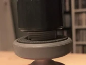 Byr3D 1/4 Fotoğraf Makinesi Tripod 5/8 Mikrofon Standı Adaptörü Gri 3729752 Sadece Plastik Aparattır - 2
